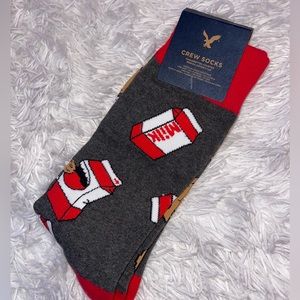 american eagle milk and cookies socks
